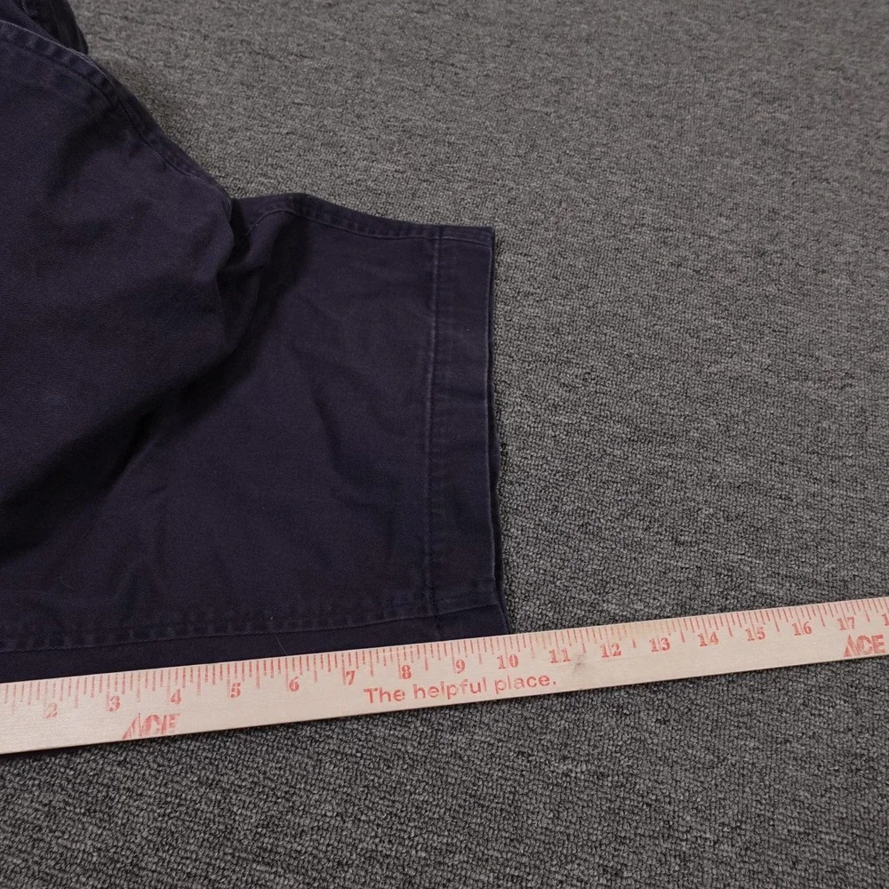 Sonoma Life + Style Shorts Mens 33 Blue Chino Flat Front 11 Inseam‎ Casual